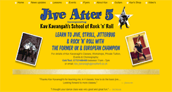 Desktop Screenshot of jiveafter5.co.uk